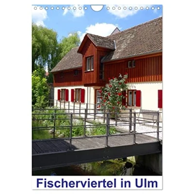 Abbildung von Fischerviertel in Ulm (Wandkalender 2025 DIN A4 hoch), CALVENDO Monatskalender