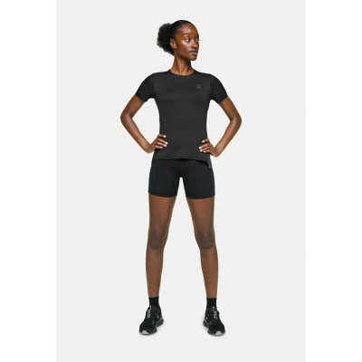 Abbildung von On Performance Sport Tshirt Black eclipse, Damen, Größe: XS, eclipse