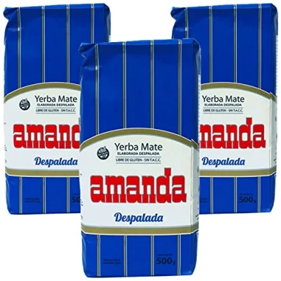 Abbildung von Amanda Yerba Mate Tee Despelada 1.5kg aus Argentinien Detox und Energie Getränk