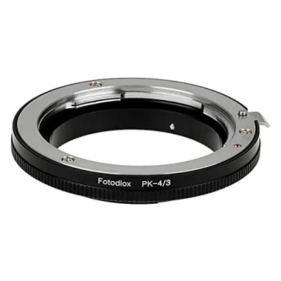 Abbildung von Fotodiox Lens Mount Adapter Compatible with Pentax K Lenses on Olympus Four Thirds (OM4/3) Cameras