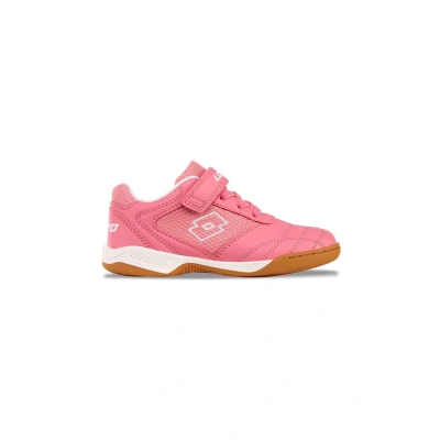 Abbildung von Lotto Schuhe WHIZZER K Kinder Low Top Sneaker 2600120K PINK/WEISS