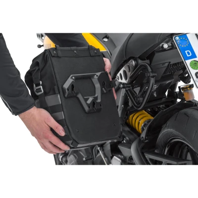 Abbildung von SW MOTECH Seitentaschen Träger SLC links für Yamaha XSR 900 2016 2020