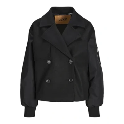 Abbildung von JJXX MIX Biker OTW LN Übergangsjacke, Damen, Größe: Small, Black