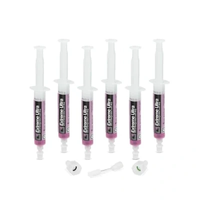 Abbildung von ERRECOM Extreme Ultra 6 x ml, Dichtungsmittel für Kfz Klimaanlagen, inklusive Adapter 1/4 SAE und 5/16 (R410a, R32)