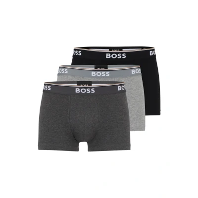 Abbildung von BOSS Herren Trunk 3p Co/EL Boxershorts, Open Miscellaneous 992, XL EU
