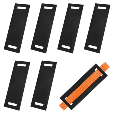 Abbildung von Gummi Kantenschoner für Zurrgurte bis 50mm Breite 290 x 100 3mm 6 Stück Kantenschutz Ladungssicherung Setzurrgurte Gurtbandschoner Spanngurte LKW