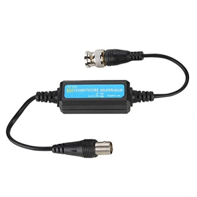 Abbildung von VBESTLIFE Koaxial Video Ground Loop Isolator Balun BNC Stecker auf Buchse für CCTV Kamera, Unterstützung HD TVI/CVI/AHD/CVBS