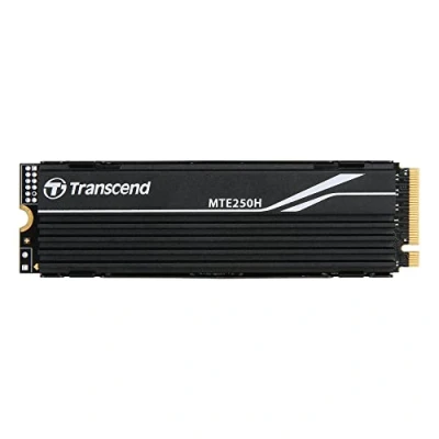 Abbildung von Transcend 4TB M.2 2280 PCIe Gen4x4 NVMe SSD TS4TMTE250H inkl. Kühlkörper