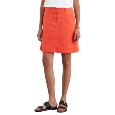Abbildung von Marc O&#039;Polo Alinienrock, Damen, Größe: 34, Burnt red