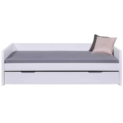 Abbildung von Inter Link Funktionsbett Dream the Future, 2 Liegeflächen 90x200, aus Massivholz, mit Lattenrost, in Farben