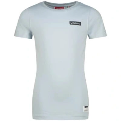 Abbildung von Vingino Boys Basic Tee In Color Faded Blue Size 6