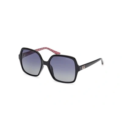 Abbildung von Guess Damen GU7921 H 01D Gläser SONNENBRILLEN Injiziert Schwarz Rauch Quadratisch Polarisiert
