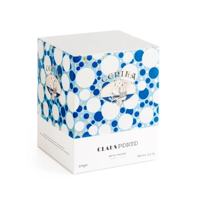 Abbildung von Claus Porto Kerze Cerina Brise Marine Candle Duftkerze, Größe: 270 g, Transparent