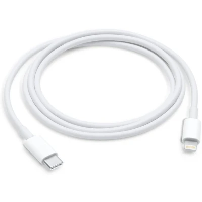 Abbildung von Apple iPhone Ladekabel Original USB C zu Lightning Kabel 1 Meter Weiß Auch iPad/AirPods