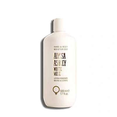 Abbildung von Alyssa Ashley White Musk Bubble Bath, Bath &amp; Shower Gel, sanftes Duschgel zur Reinigung der Haut und Feuchtigkeitsspender 500 ml