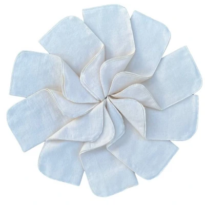 Abbildung von Babymajawelt Waschlappen Baby Stoff Molton Tücher 25x25cm Super Soft, Baumwolle (10 St), Made in Europe, Waschbar, Kosmetiktücher