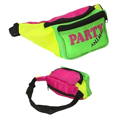 Abbildung von W WIDMANN MILANO Party Fashion 01210 80er Jahre Gürteltasche, Mehrfarbig, Einheitsgröße, Malle, Accessoire, Kostüm, Karneval, Mottoparty