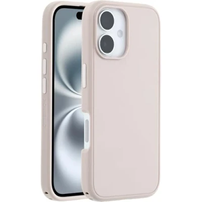 Abbildung von Apple iPhone 16 Hülle MagSafe Kunststoff OtterBox Hard Case/Backcover Handyhülle Rosa Shockproof/Stoßfest