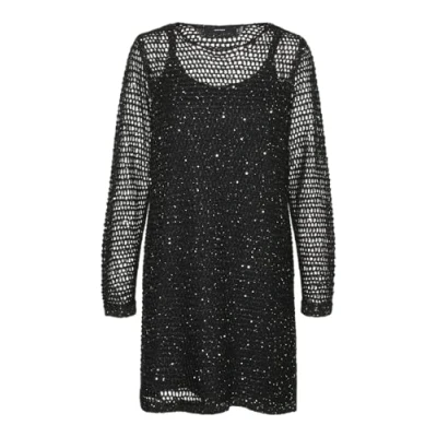 Abbildung von Vero Moda Minikleid VMLEILANI (1 tlg) Lochmuster