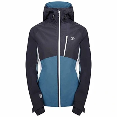 Abbildung von Dare 2b Veritas III Wasserdichte und atmungsaktive technische Stretch Shell Jacke mit Kapuze, Dragnfly/Ebo, M
