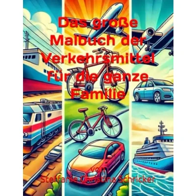 Abbildung von Das große Malbuch der Verkehrsmittel für die ganze Familie