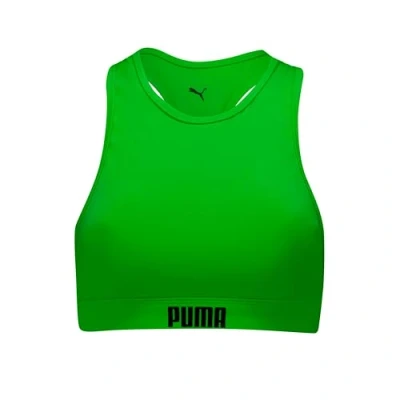 Abbildung von Puma Damen High NCK T Badebekleidung, Grün, M