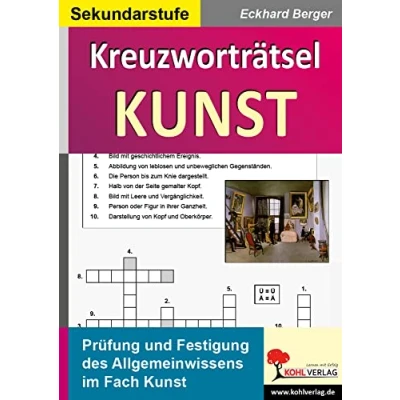 Abbildung von Kreuzworträtsel Kunst: Prüfung und Festigung des Allgemeinwissens