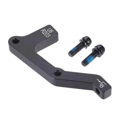 Abbildung von SURIEEN Fahrrad Scheibenbremsen Adapter, Ersatzteile Adapter Bremshalterung Brems Montagehalterung für M140/160/180/203 mm Rotor(B R 203)