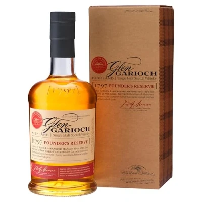 Abbildung von Glen Garioch Founder&#039;s Reserve Single Malt Scotch Whisky Small Batch 48% Vol 700ml Einzelflasche