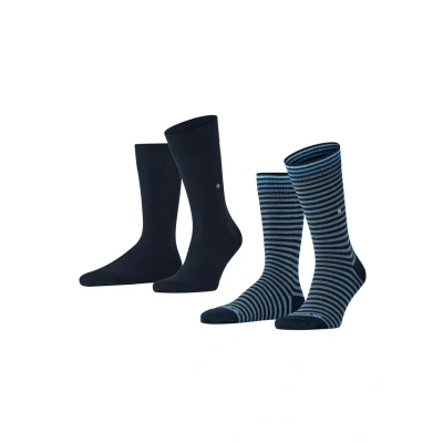 Abbildung von Burlington 2ER PACK Socken, Herren, Größe: 41 46, Blau