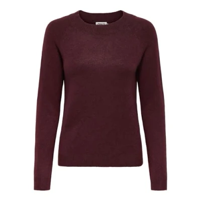 Abbildung von ONLY Onlrica LIFE Pullover Strickpullover, Damen, Größe: Medium, Zinfandel