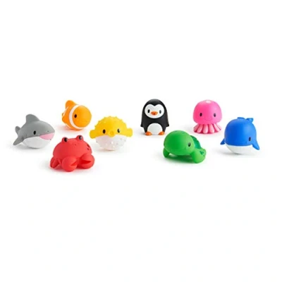 Abbildung von Munchkin Ocean Spritztiere Badespielzeug, 8er Pack