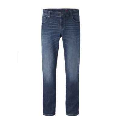 Abbildung von Paddock&#039;s BEN MIT Stretch Jeans Straight Leg, Herren, Größe: 38xL34, Medium blue stone use moustache