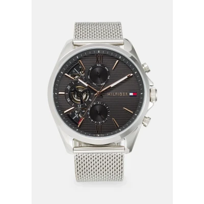 Abbildung von Tommy Hilfiger Baker Chronograph, Herren, Größe: One Size, Grey