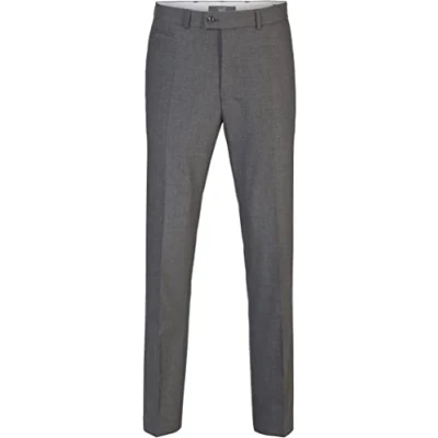 Abbildung von BRAX Herren Style Enrico Flatfront Business Klassisch Hose, Anthrazit, 36W / 34L EU