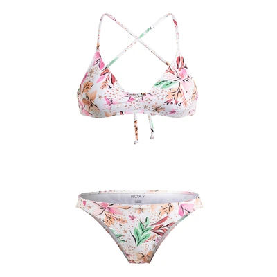 Abbildung von Roxy PT Classics Athletic SET Bikini, Damen, Größe: XL, White