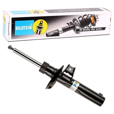 Abbildung von BILSTEIN B4 OE Replacement 22 170071 Stoßdämpfer Vorderachse Gasdruck Zweirohr Federbein unten Platte, oben Stift AUDI: TT Roadster, Coupe