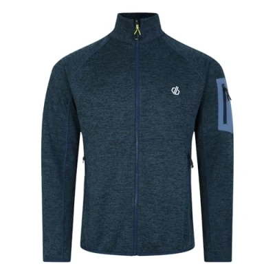 Abbildung von Dare2b Fleecejacke Mountain Series mit Reißverschlusstasche auf dem linken Oberarm