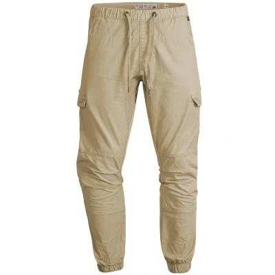 Abbildung von Indicode Jeans LEVI Cargohose, Herren, Größe: Small, White pepper