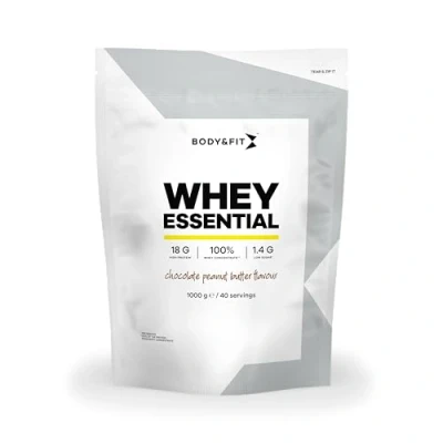 Abbildung von Whey Essential Molkenprotein Schokoladen Erdnussbutter 1000 Gramm