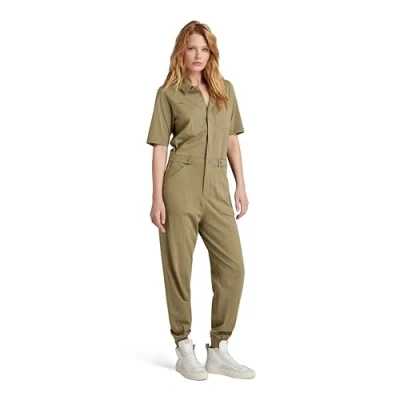 Abbildung von G Star Jumpsuit, Damen, Größe: Medium, Dk shamrock