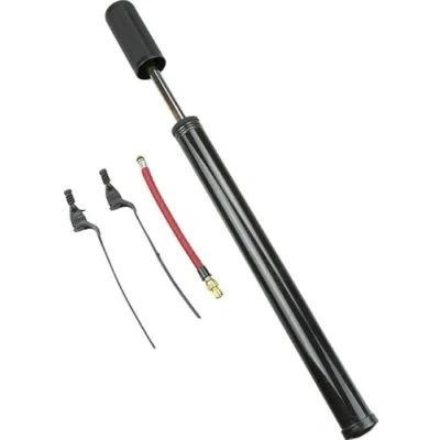 Abbildung von Fahrrad Inflatorpumpe aus Kunststoff, Befestigung am Rahmen, 40 cm