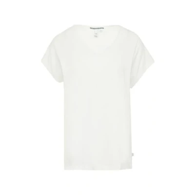 Abbildung von Modalmix Shirt mit Spitzenblende Ecru S