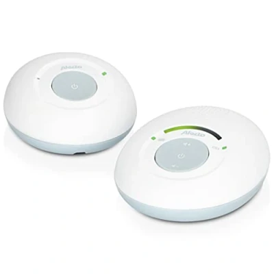 Abbildung von Alecto Babyphone DBX110, 1 tlg., DECT mit Full ECO Modus, Störungsfreie Technologie, 300m Empfang, in Weiß