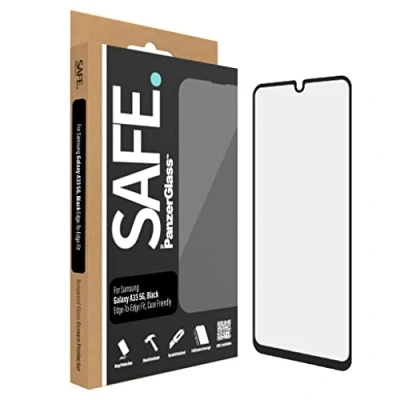 Abbildung von Samsung Galaxy A33 Panzerglas PanzerGlass SAFE Screenprotector Case Friendly Displayschutz für das