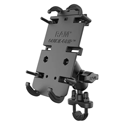 Abbildung von RAM Mounts UNPKD Quick Grip XL Phone Holder for Larger Devices, W126108862 (Holder Devices with Short ARM and U Bolt)
