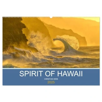 Abbildung von SPIRIT OF HAWAII (Wandkalender 2025 DIN A2 quer), CALVENDO Monatskalender