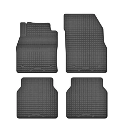 Abbildung von Gummimatten Fußmatten 1.5 cm Rand kompatibel mit OPEL Crossland X (Bj. ab 2017) ideal angepasst 4 Teile EIN Set