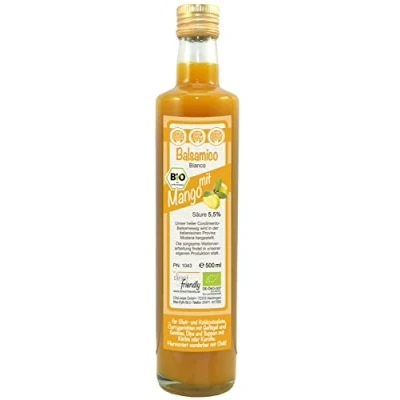 Abbildung von direct&amp;friendly Bio Mango Essig, Condimento Balsamico mit fruchtiger (500 ml)