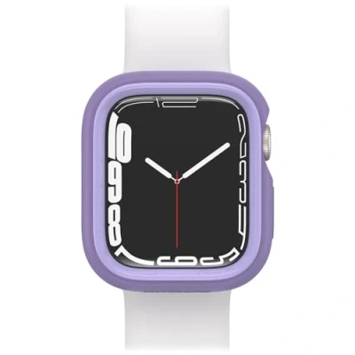 Abbildung von OtterBox Watch Bumper für Apple Series 9/8/7 41mm, stoßfest, sturzsicher, Sleek Protective Hülle Watch, Schutz Display und Kanten, Purple